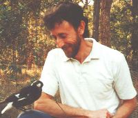 Peter Bradford & "Doodie" the Magpie