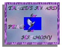 peace award