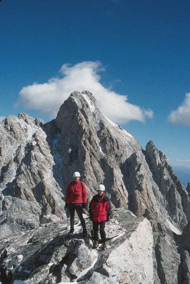 View from Middle to Grand Teton