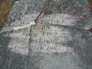 William Nesbit's marker