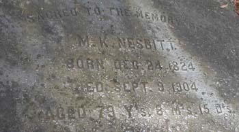 Craig Nesbit's marker