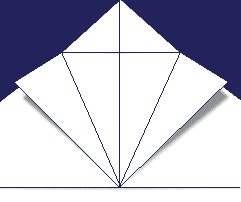 origami, papiroflexia , avion de papel paso 4morro doblado