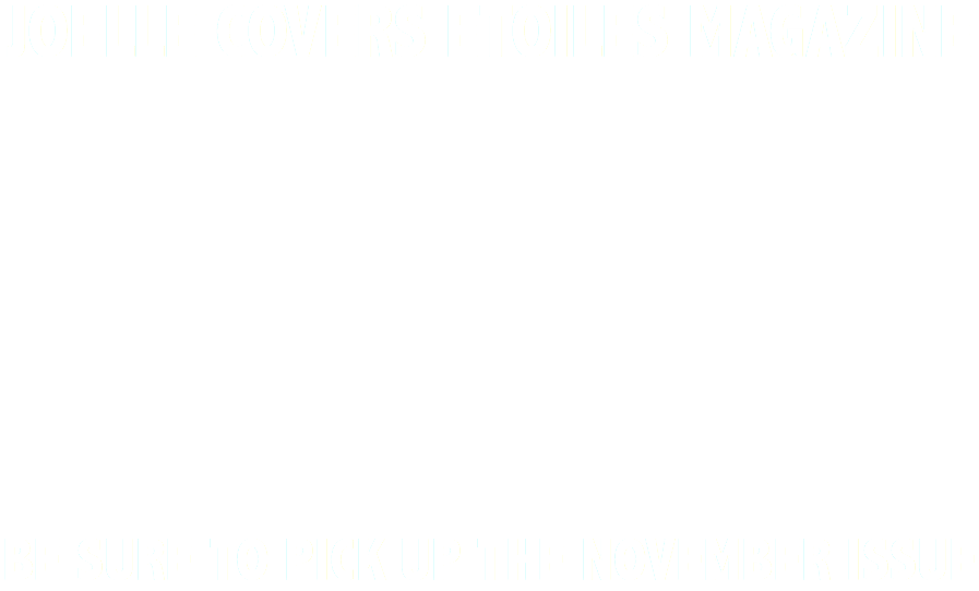 JOELLE COVERS ETOILES MAGAZINE BE SURE TO PICK UP THE NOVEMBER ISSUE