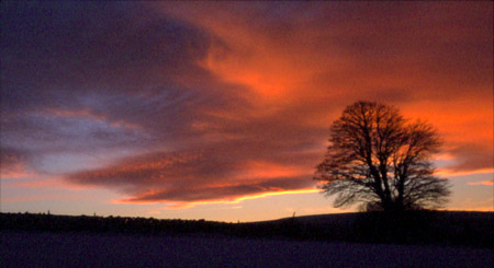Sunset From Lanes Farm.