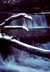 Icicles at Marske Mill Weir.