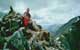 Me on top of Stob Coire Sgreamhach. Peaks in background= Bidean.html nam Bian, Sgorr Dearg and Sgorr Dhonuill on Ben Vair