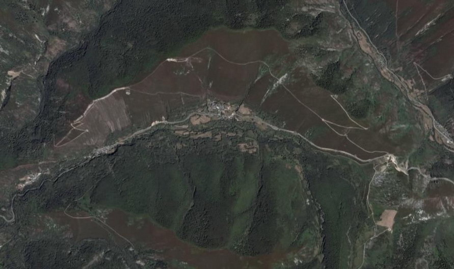 Valle cunqueiro. Vista a�rea