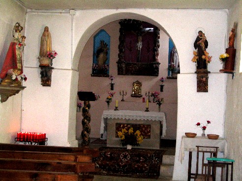 Interior de la iglesia