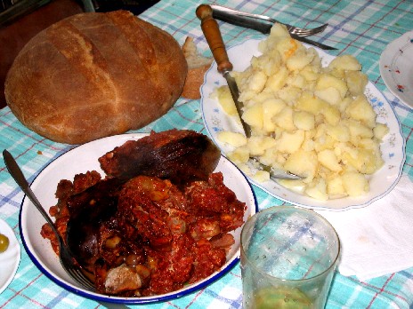 Botillo con cachelos