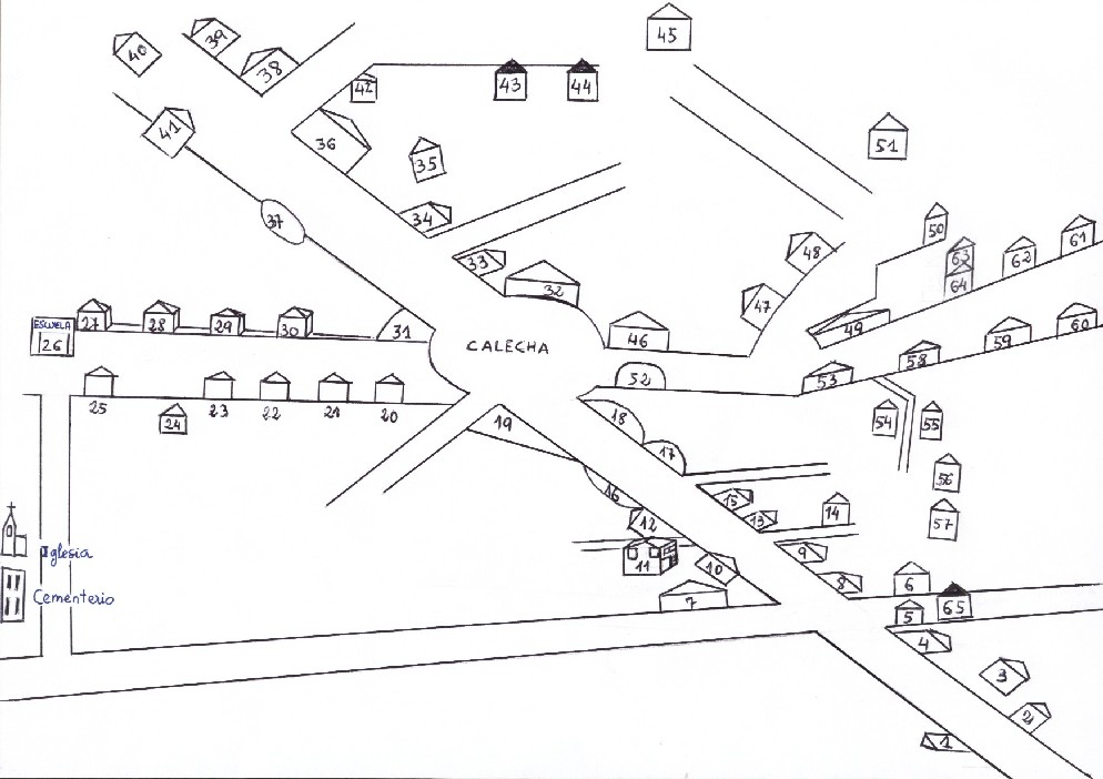 Casas de Tablado a�o 1960