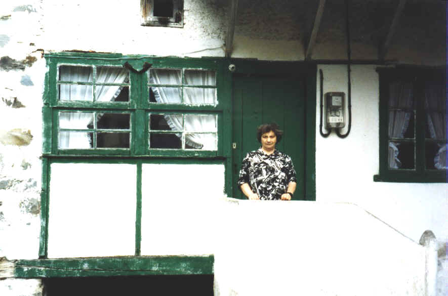 Mi madre Sofia en casa Frandalis