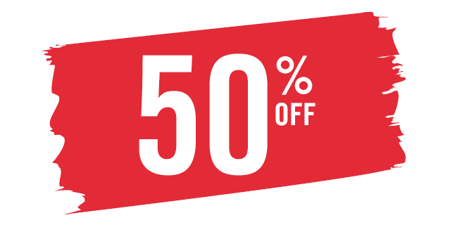 50% Off