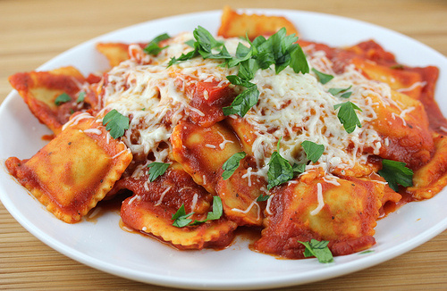 Lamb Stuffed Ravioli