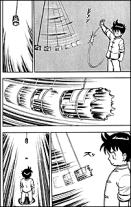 Chinmi was practised One Attack Style by broken bottle