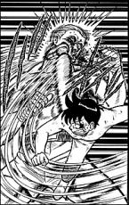 Last kick with all last power that Chinmi had