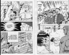 Chinmi fist was broken after fought with hit Dick's punch. People was afraid of these.