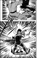 That monk killed by Swastika Devil Sickle Style