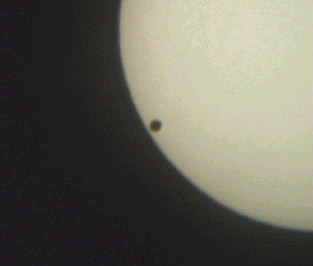 Transit of Venus at 0543 UT [Abdul Ahad]