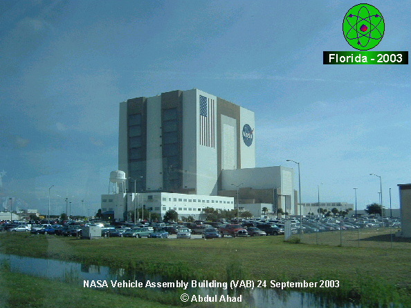 My photo of the VAB from NASA tour bus