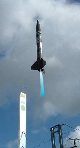 File image of an AAI launch vehicle heading for the 