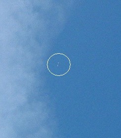 Ascent 3 parachuted descent TWO [Credit: AAI]