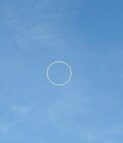 Ascent 3 parachuted descent THREE [Credit: AAI]