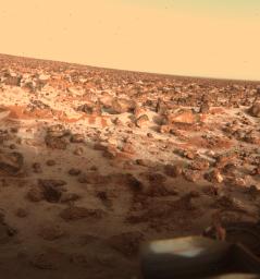 Frost photographed by Viking Lander 2 at Utopia