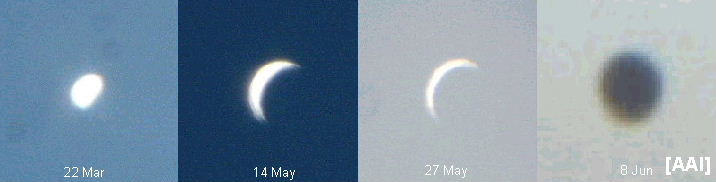 Phases of Venus in 2004 [Abdul Ahad]