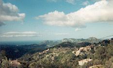 vue de la villa