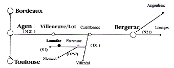 plan d'acc�s