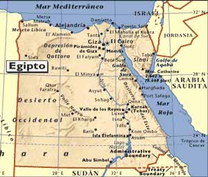 Mapa de Egipto, Datos, Geografia, Historia, Arte, Literatura, Campeones de Liga de Futbol, Escudos y Equipaciones de los equipos