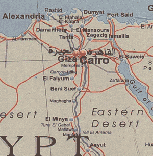 Peta Mesir