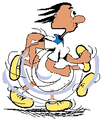 Running Cartoon