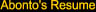 Abonto's Resume
