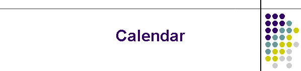 Calendar