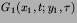 $G_{1}(x_{1},t;y_{1},\tau)$