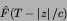 \begin{displaymath}
\hat{F}(T-\left\vert z\right\vert/c)
\end{displaymath}