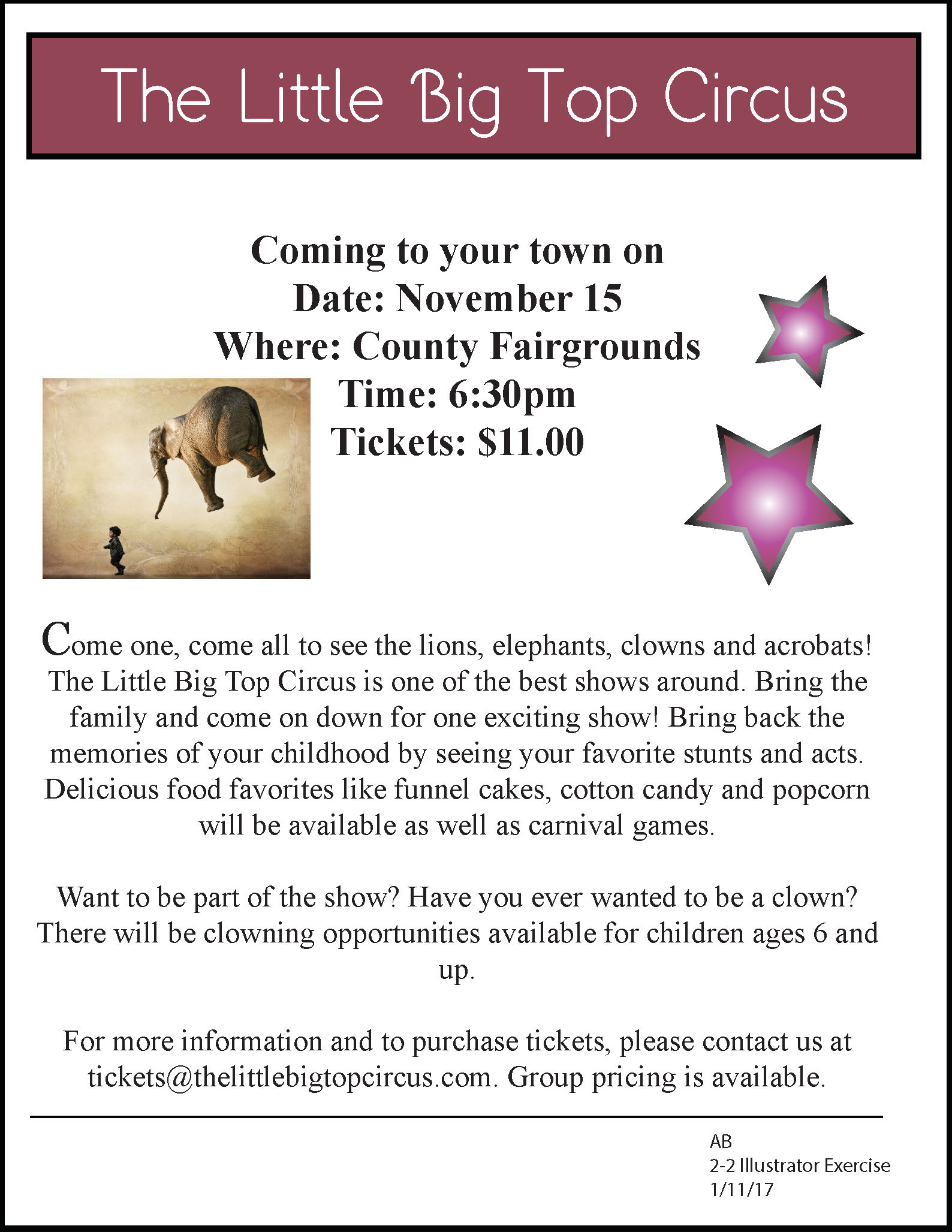 Circus Flyer