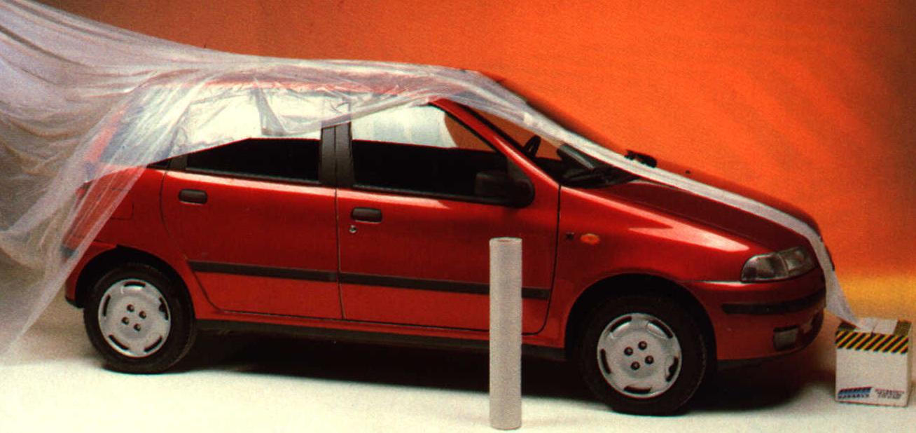 Cobertura Pl�stica �ptima para isolamento na Pintura Automovel