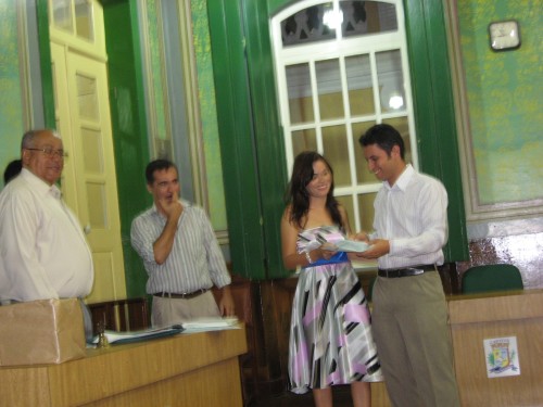 Diploma��o de Magda David