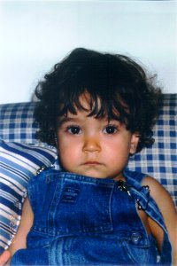 Foto do Afonso aos dois anos de idade. N�o � uma riqueza?!