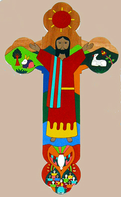 detail of cross