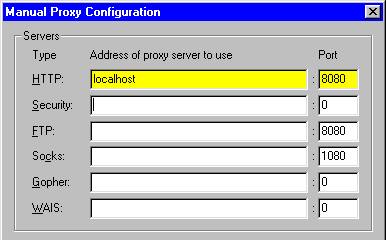 Netscape��Proxy�]�w