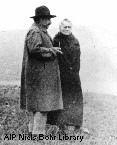 Marie Curie con Albert Einstein