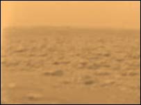 Imagen de Tit�n, transmitida por la sonda Huygens