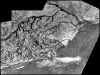 Imagen de Titn, transmitida por la sonda Huygens