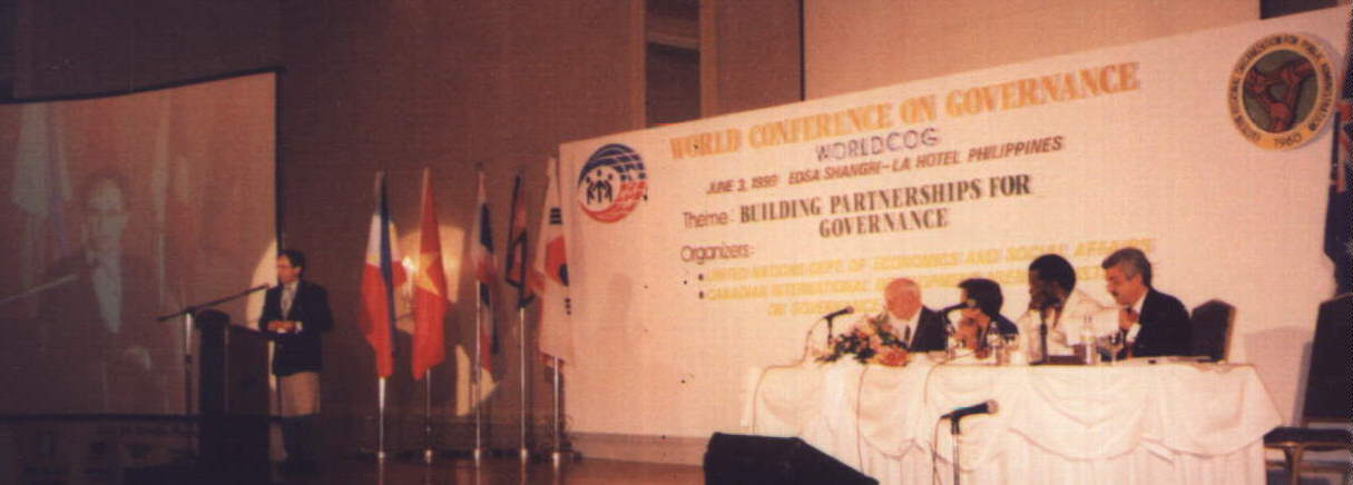 EROPA 1999 Plenary Session UN/DESA/DPEPA Director Speaking #30