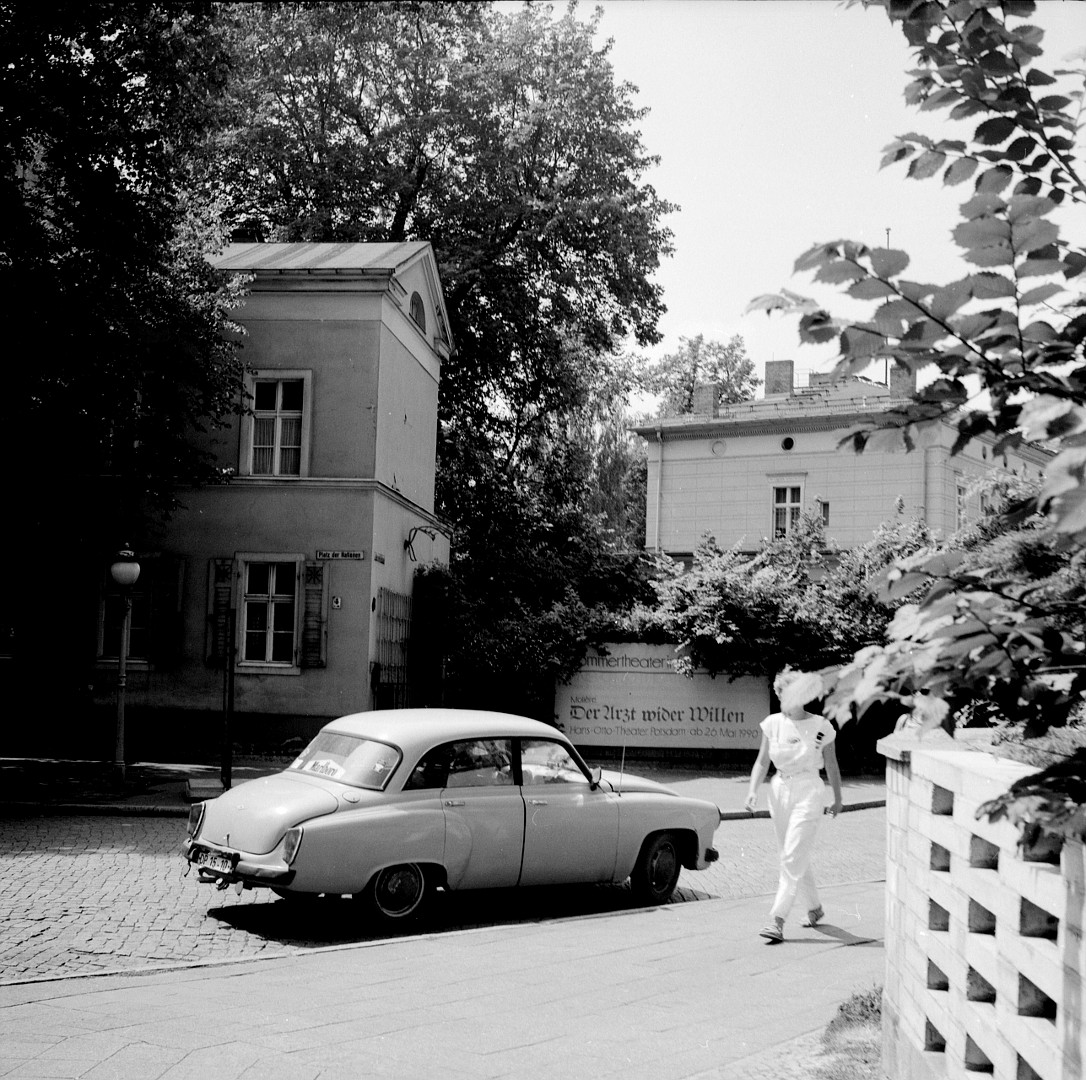 PKW Wartburg, Potsdam 1990. Foto: Erik Jonsson