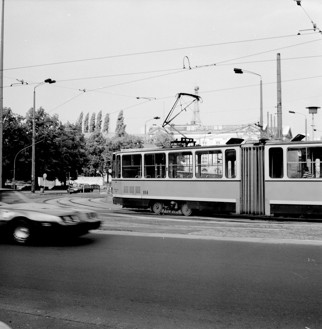 Straßenbahn / Трамвай, Potsdam 1990. Foto: Erik Jonsson