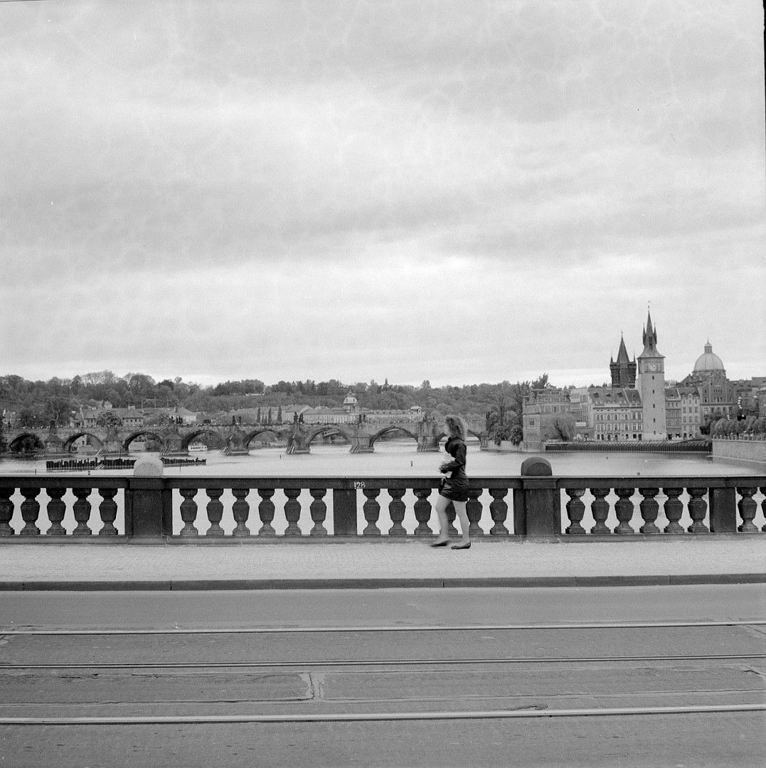 Brücke / Мост / Most / Bro, Prag / Прага / Praha 1992. Foto: Erik Jonsson